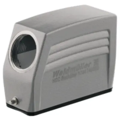 Grommet housing, size A16, die-cast aluminum, M25, angled, longitudinal bow locking, IP65, 1788740000 - 1
