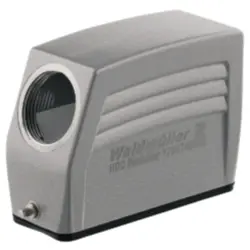 Grommet housing, size A16, die-cast aluminum, M25, angled, longitudinal bow locking, IP65, 1788740000