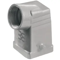 Grommet housing, size A40, die-cast aluminum, M20, angled, cross bow locking, IP65, 1788810000