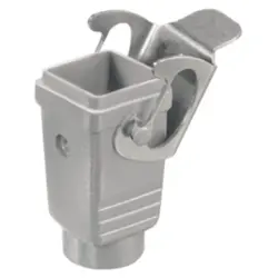 Grommet housing, size A40, die-cast aluminum, M20, straight, cross bow locking, IP65, 1788840000