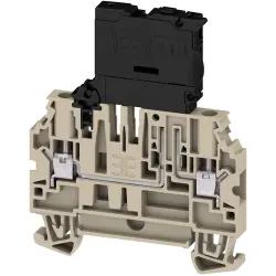 Fuse terminal block, 2 pole, 0.25-6.0 mm², 150 V, 6.3 A, 2893040000