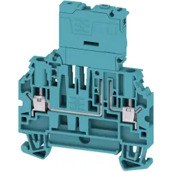 Fuse terminal block, 2 pole, 0.25-6.0 mm², 500 V, 6.3 A, 2892910000