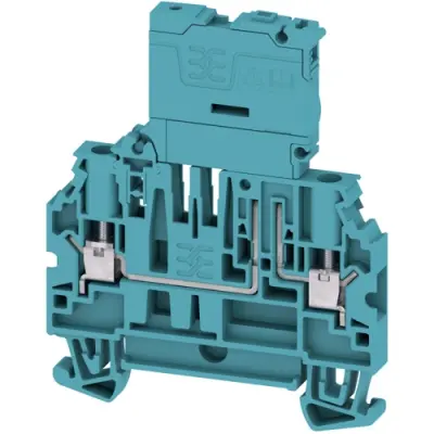 Fuse terminal block, 2 pole, 0.25-6.0 mm², 500 V, 6.3 A, 2892910000 - 1