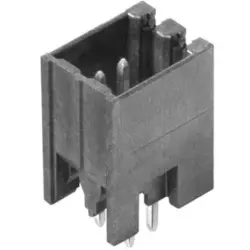 Pin header, 6 pole, pitch 3.5 mm, straight, black, 1794530000