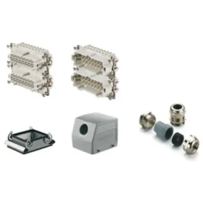 Connector kit, size 10, 32 pole + PE , IP65, 1802370000 - 1