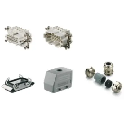 Connector kit, size 4, 10 pole + PE , IP65, 1802410000 - 1