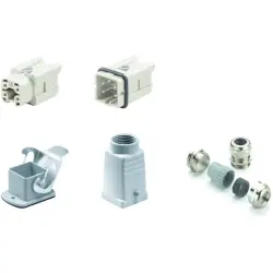 Connector kit, size 1, 4 pole + PE , IP65, 1802440000