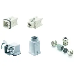 Connector kit, size 1, 3 pole + PE , IP65, 1802450000