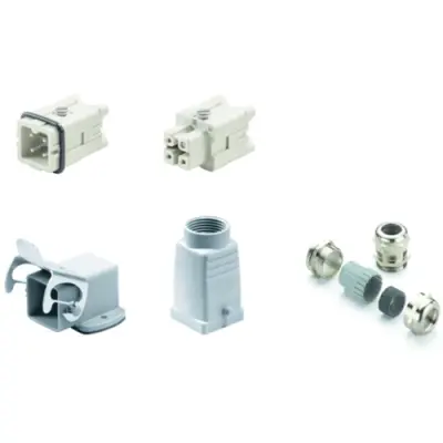 Connector kit, size 1, 3 pole + PE , IP65, 1802450000 - 1