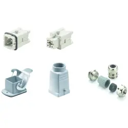 Connector kit, size 1, 3 pole + PE , IP65, 1802470000