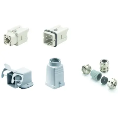 Connector kit, size 1, 4 pole + PE , IP65, 1802700000 - 1