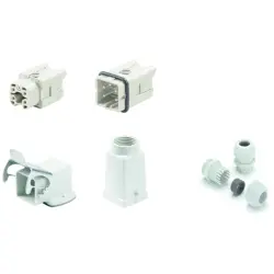 Connector kit, size 1, 4 pole + PE , IP65, 1802720000