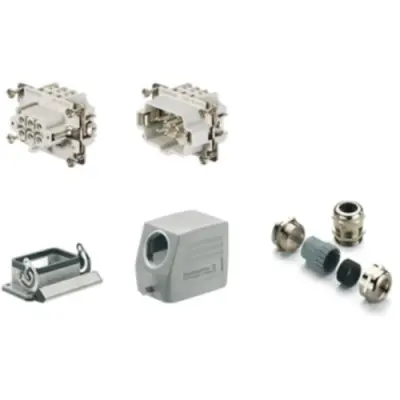Connector kit, size 3, 6 pole + PE , IP65, 1802730000 - 1