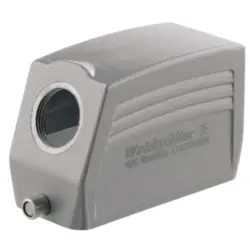Grommet housing, size B16, die-cast aluminum, M32, angled, longitudinal bow locking, IP65, 1804640000