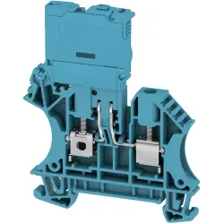 Fuse terminal block, 2 pole, 0.22-4.0 mm², 400 V, 6.3 A, 2562000000
