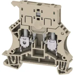 Fuse terminal block, 2 pole, 0.5-10 mm², 500 V, 6.3 A, 2562730000