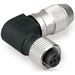 Jack, M12, 4 pole, IDC connection, angled, 1812890000
