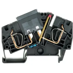 Fuse terminal block, 2 pole, 1.5-6.0 mm², 36 V, 30 A, 1814700000