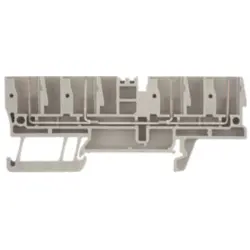 Through terminal block, plug-in connection, 2.5 mm², 4 pole, 24 A, 6 kV, dark beige, 1815130000