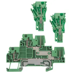 Multi level terminal block, spring balancer connection, 0.5-4.0 mm², 24 A, 6 kV, blue, 1815170000