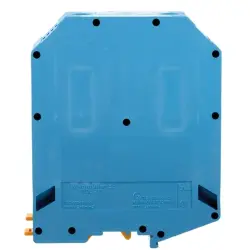Through terminal block, screw connection, 70-240 mm², 2 pole, 415 A, 8 kV, blue, 1822210000