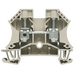 Through terminal block, screw connection, 1.5-16 mm², 2 pole, 57 A, 8 kV, white, 1833380000