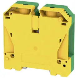 Protective conductor terminal, screw connection, 16-120 mm², 2 pole, 8 kV, yellow/green, 1846030000