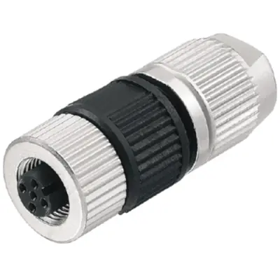 Jack, M12, 4 pole, IDC connection, straight, 1852750000 - 1