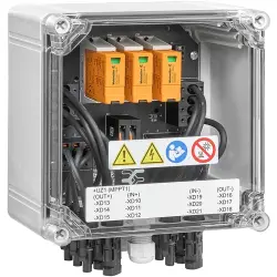 PV generator terminal box, no. of entries: 3, 4.0-6.0 mm², IP65, 2890440000