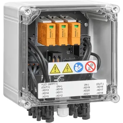 PV generator terminal box, no. of entries: 3, 4.0-6.0 mm², IP65, 2890440000 - 1