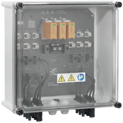 PV generator terminal box, no. of entries: 3, 2.5-6.0 mm², IP65, 2683070000 - 1