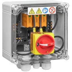 PV generator terminal box, no. of entries: 3, 2.5-16 mm², IP65, 2890590000