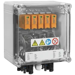 PV generator terminal box, no. of entries: 2, 4.0-6.0 mm², IP65, 2866340000
