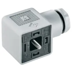 Valve connector, DIN shape A, 4 pole, 250 V, 0.34-1.5 mm², 1873080000