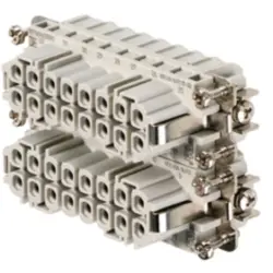 Socket contact insert, 5, 16 pole, unequipped, crimp connection, with PE contact, 1876040000