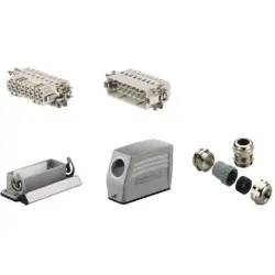 Connector kit, size 5, 16 pole + PE , IP65, 1884300000