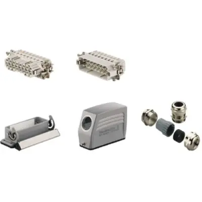 Connector kit, size 5, 16 pole + PE , IP65, 1884300000 - 1