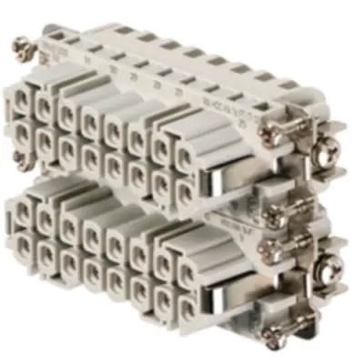 Socket contact insert, 5, 16 pole, equipped, tension clamp connection, with PE contact, 1896810000 - 1