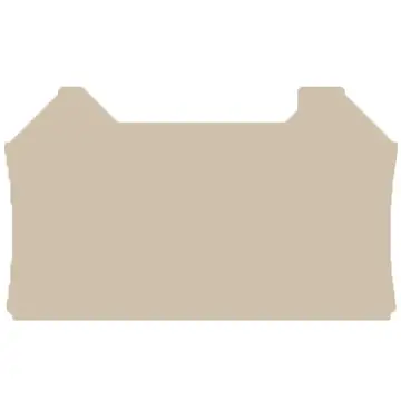 End plate for terminal block, 1905150000 - 1