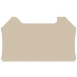 End plate for terminal block, 1905150000