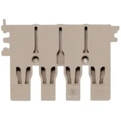 Multi level terminal block, plug-in connection, 0.5-2.5 mm², 4 A, 1.5 kV, dark beige, 1907010000