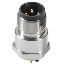 Plug, M12, 8 pole, straight, 1926200000