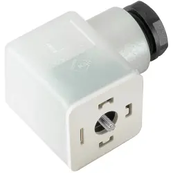 Valve connector, DIN shape A, 3 pole, 230 V, 0.34-1.5 mm², 1934880000