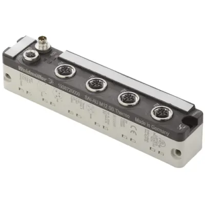 Sensor-actuator distributor, 4x M12 (5 pole, A coded), 1938720000 - 1