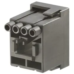 Pin contact insert, 8 pole, unequipped, crimp connection, 1950280000