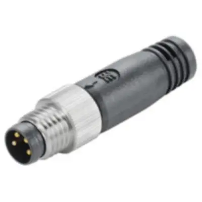 Terminating resistor, plug, 4 pole for circular connector, 1955340000 - 1