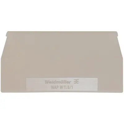End plate for terminal block, 1957710000 - 1