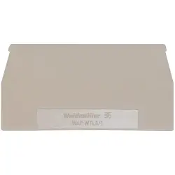 End plate for terminal block, 1957710000