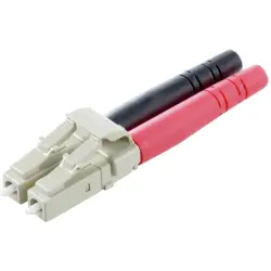 FO plug, LC, GOF, multimode, zircon, silver, 1962970000