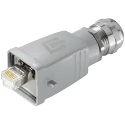 Plug, RJ45, 8 pole, 8P8C, Cat 6A, IDC connection, 1963110000